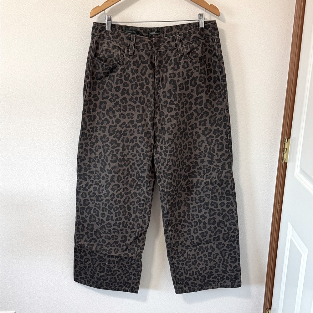 Wild Fable Leopard Print Denim